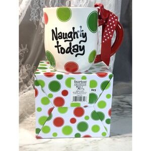 Burton + Burton "Make It Merry" Naughty today Nice Tomorrow Cup (3061)